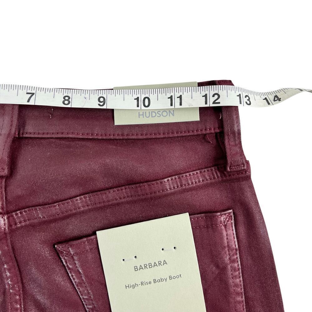New Women’s Hudson Barbara High-Rise Baby Bootcut Jean w/ Slit Hem Size 25 - Picture 9 of 11